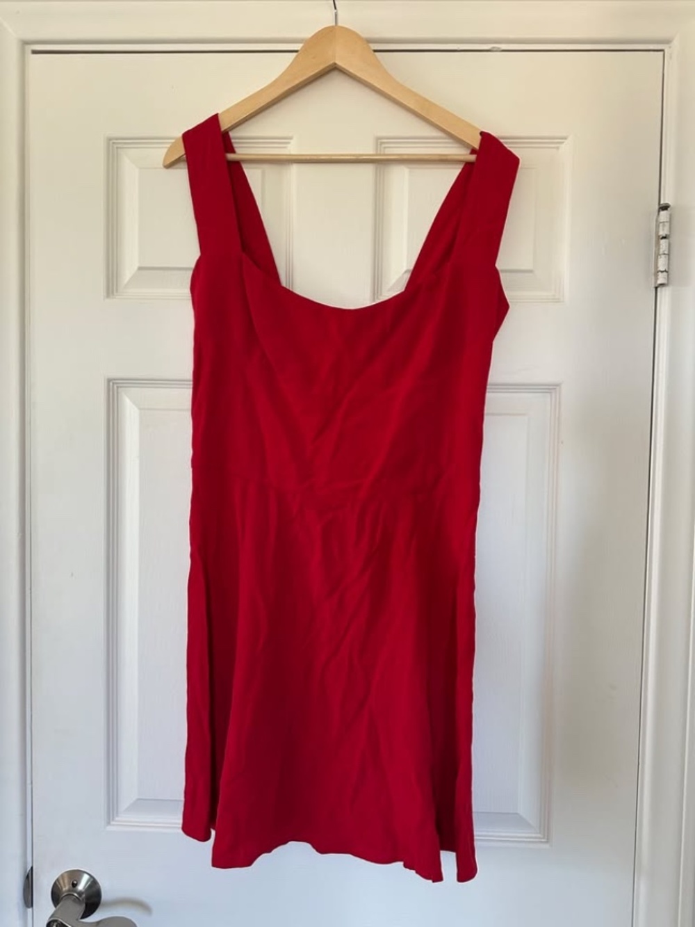 Reformation Red Mini Dress Size Large